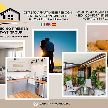 Appartement Attico Spazio E Panorama - Airport Fiumicino